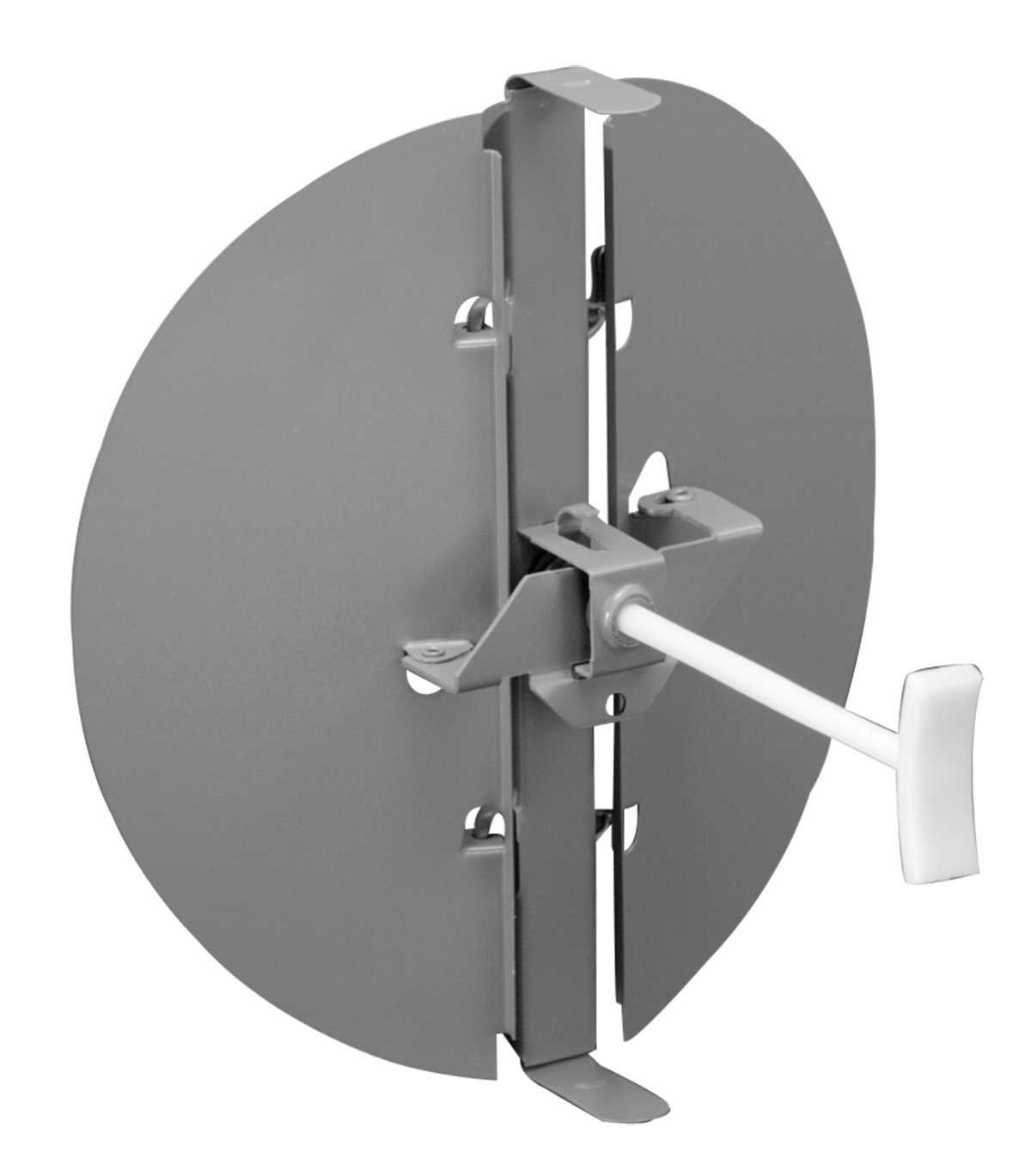 10" Butterfly Damper with Mounting Clips Use with T-bar 2300 