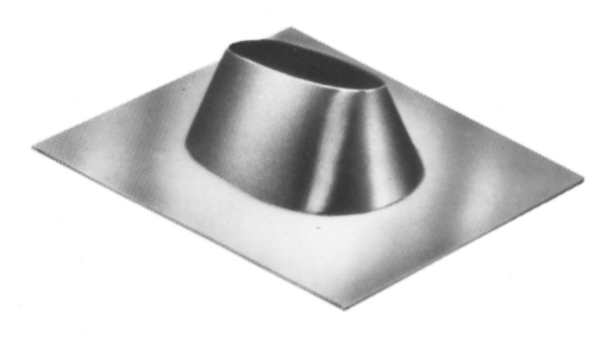 Details about   HART & COOLEY 8TLCF12 8" ADJUSTABLE B-VENT FLASHING ASSEMBLY 6/12-12/12 PITCH 