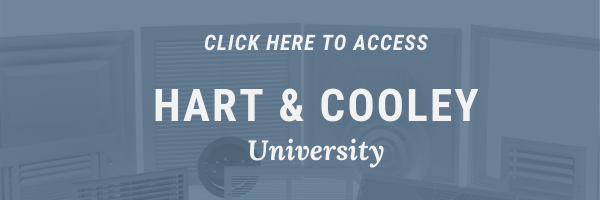 Hart & Cooley University Training Banner
