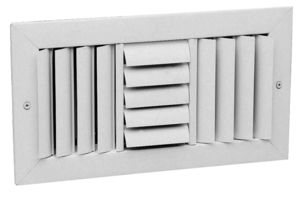 supply grille 8x8 4way Hart & Cooley adjustable blades  