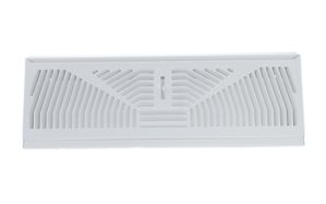 Hart & Cooley Ameriflow Contractors Choice 15 Inch Baseboard Diffuser white 